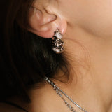 Twisted Braided Wrap Earrings - booneealus