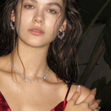 Zircon Tassel Necklace - booneealus