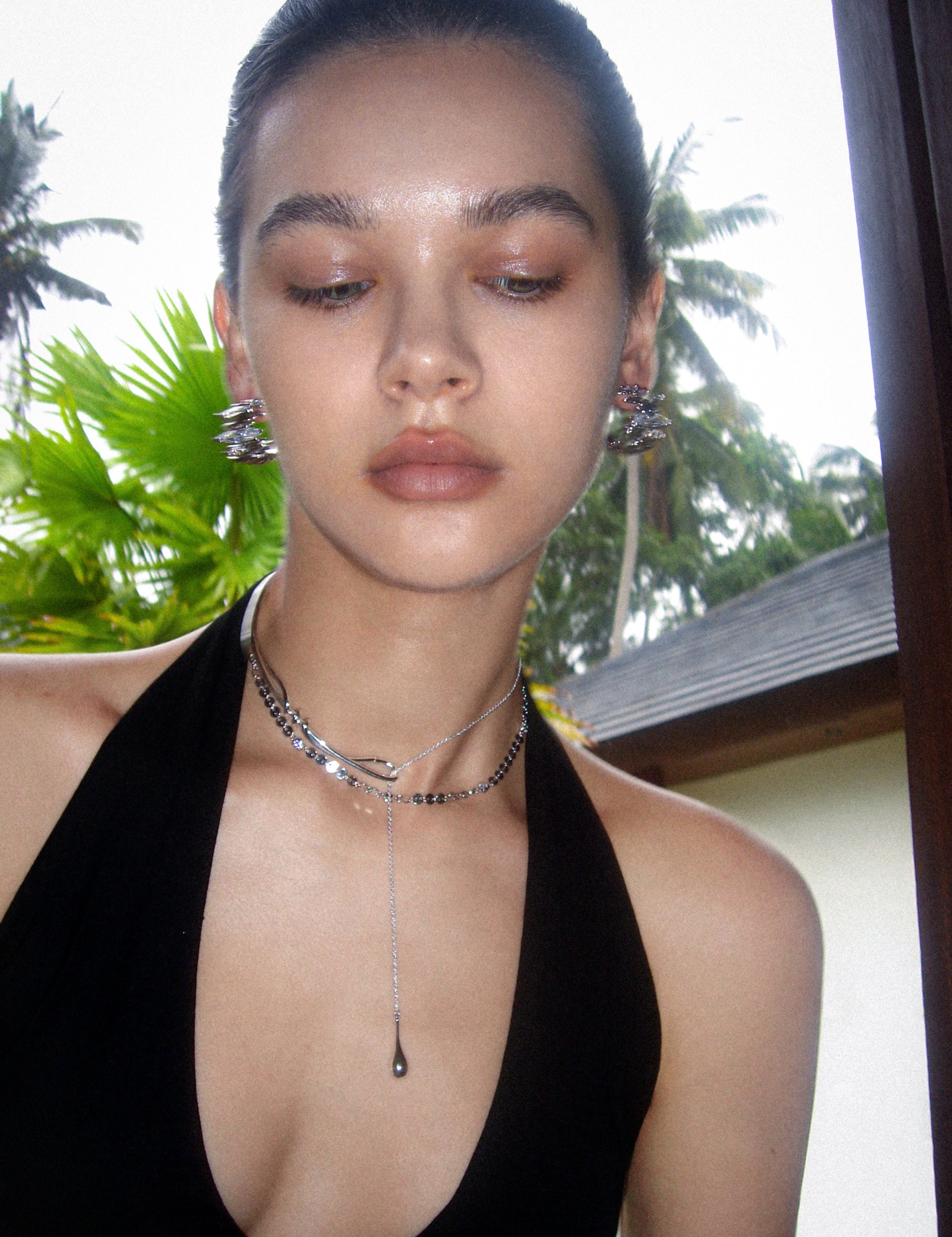 Sparkling Zircon Necklace - booneealus