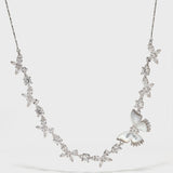Shell Butterfly Zircon Necklace - booneealus