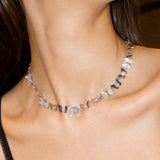 Shell Metal Butterfly Necklace - booneealus