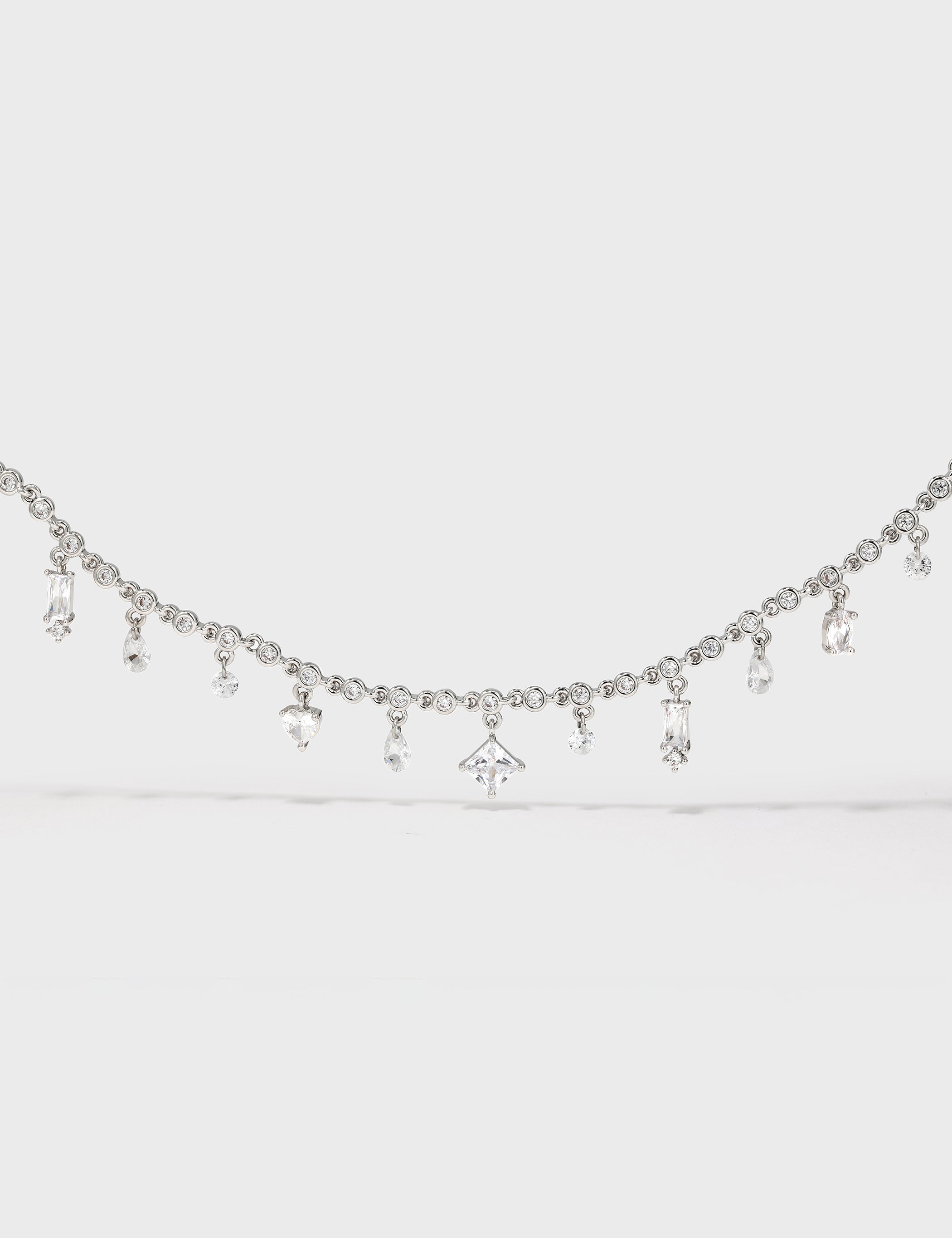 Zircon Tassel Necklace - booneealus