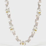 Shell Metal Butterfly Necklace - booneealus