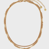 Simple Patchwork Necklace - booneealus