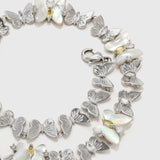 Shell Metal Butterfly Necklace - booneealus
