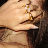 Braided Zirconia Ring - booneealus