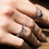 Zircon Tassel Ring - booneealus