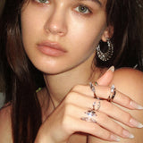 Zirconia Open Ring - booneealus